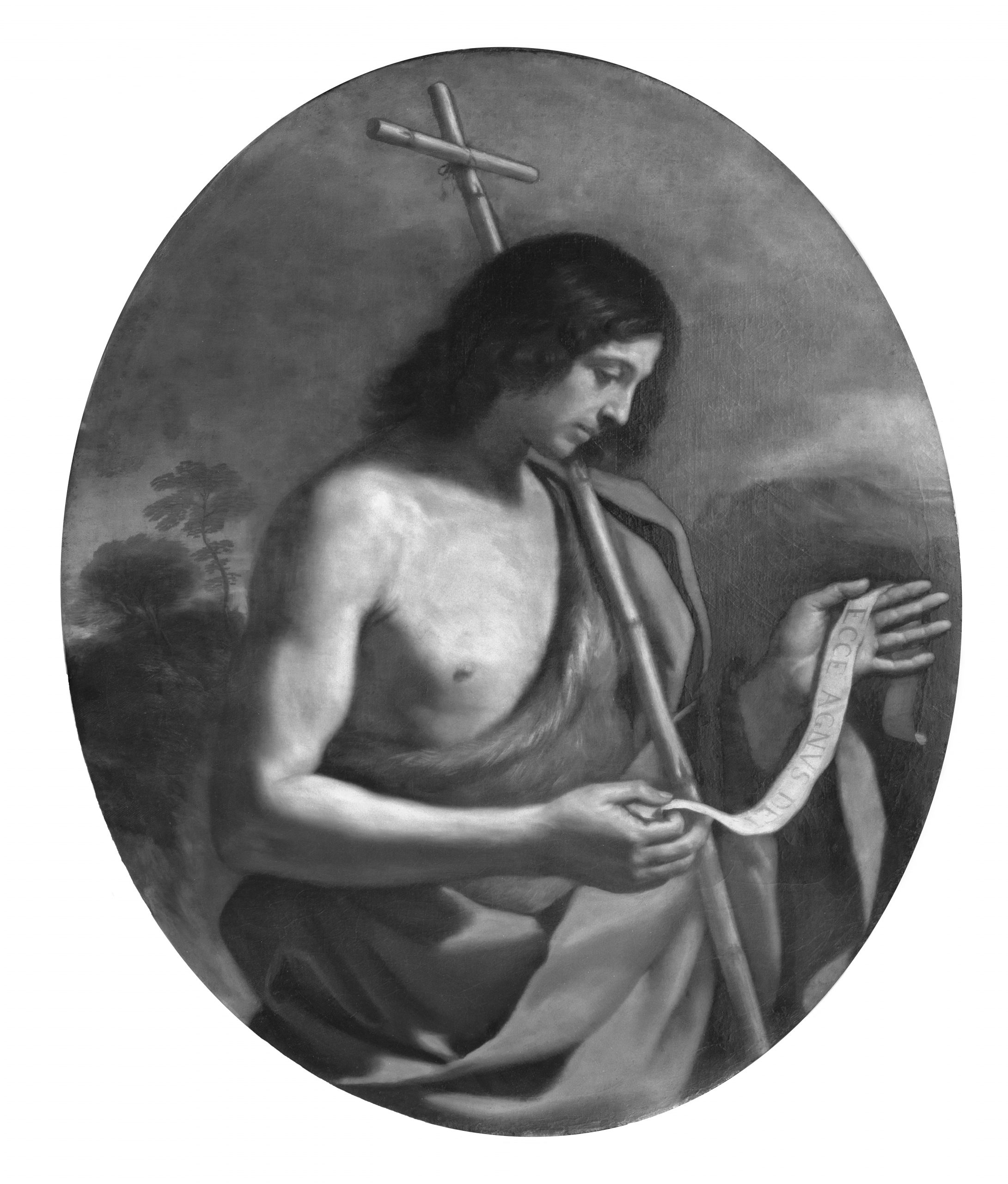 San Giovanni Battista, Immagine in infrarosso