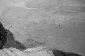 Tracce di segno grafico, particolare in infrarosso.